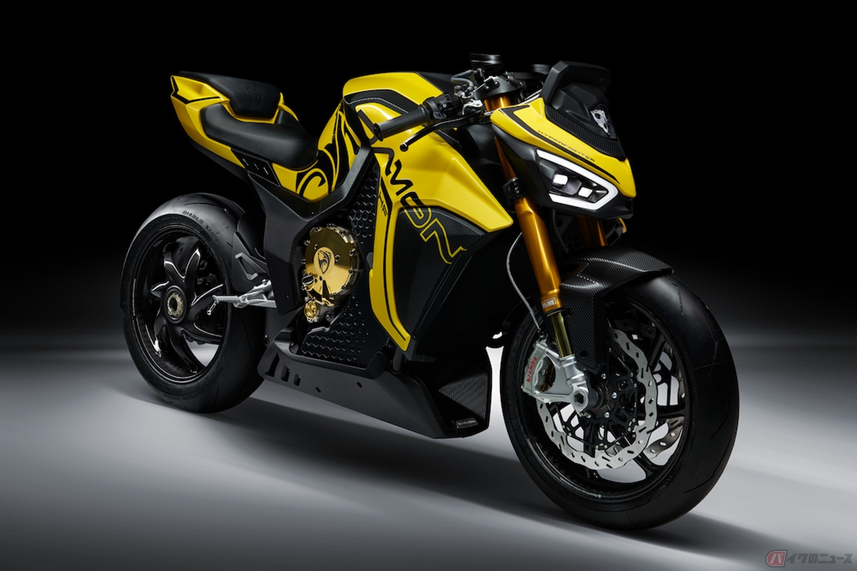 Nueva Damon HyperFighter Colossus la moto naked eléctrica que promete