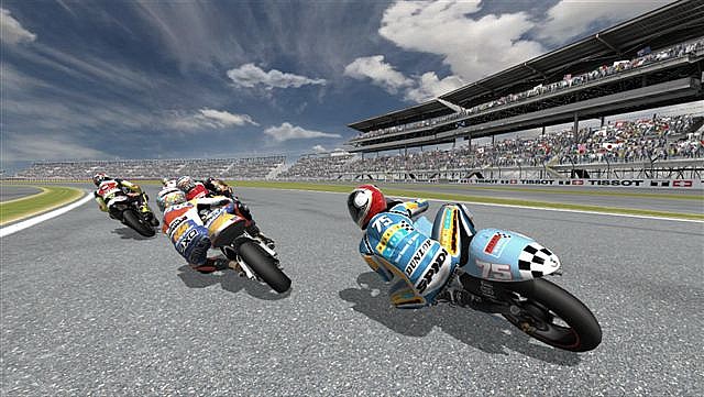 Captura de pantalla de MotoGP 2008