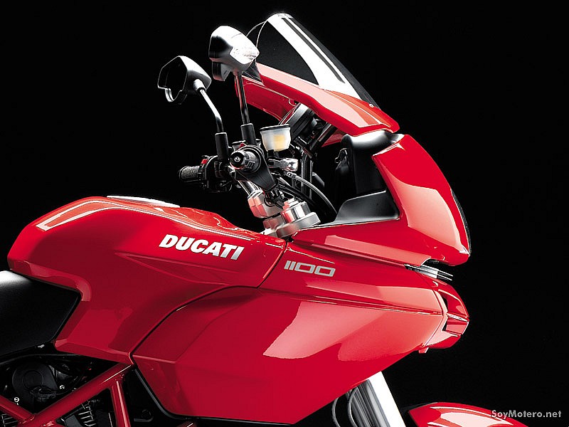 Ducati Multistrada 1100 - pantalla y semicarenado