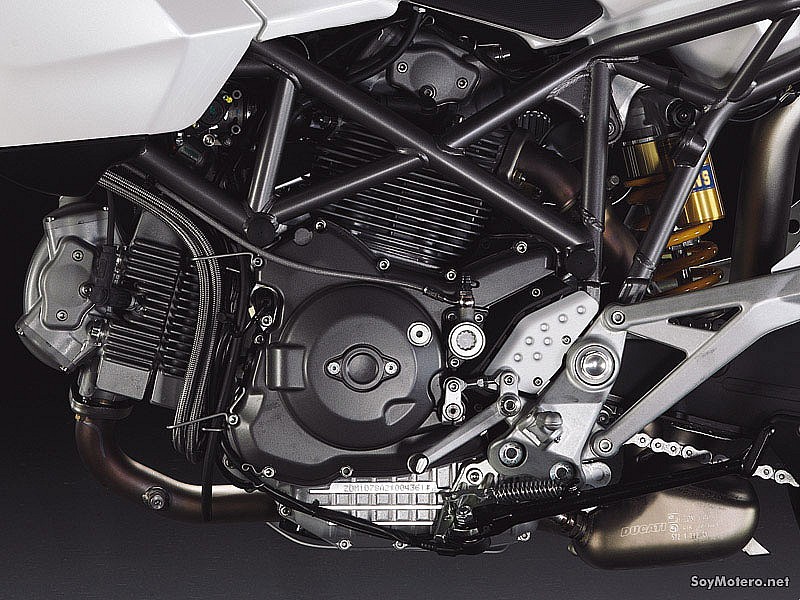 Ducati Multistrada 1100S - Motor bicilíndrico en L