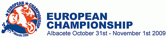 Logotipo Campeonato Europe de Motociclismo 2009