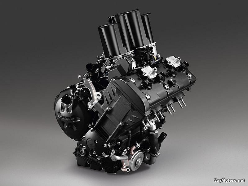 Yamaha FZ8 Fazer 2010 - Motor en detalle