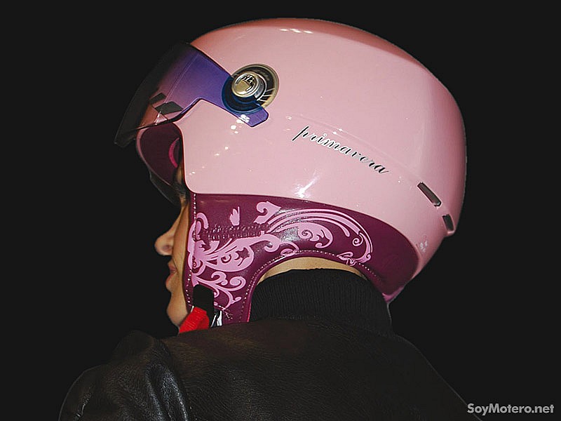 casco Primavera NZI by Hess Design - color rosa