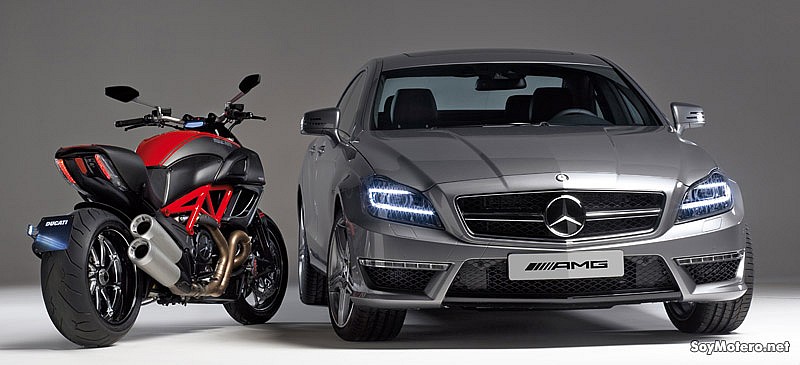 Ducati Diavel y Mercedes AMG