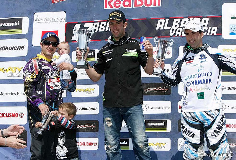 MX Élite 2011 La Vega, en Albaida: Podio MX Élite