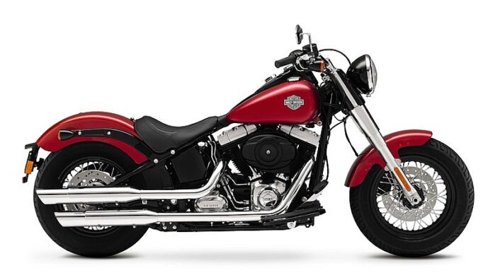 Harley-Davidson FLS Softail Slim, color Ember Red Sunglo