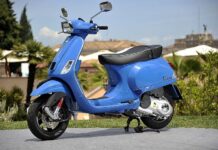 Vespa 125 S 3 válvulas azul