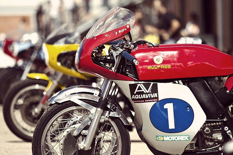 Jarama Vintage Festival 2012: Las Bultaco son legión en la categoría de monocilíndricas