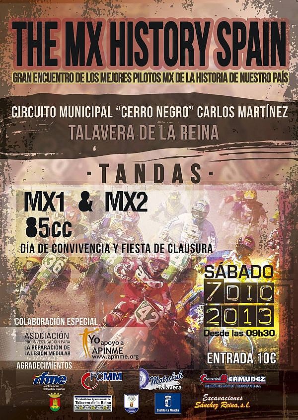 Cartel The MX History Spain
