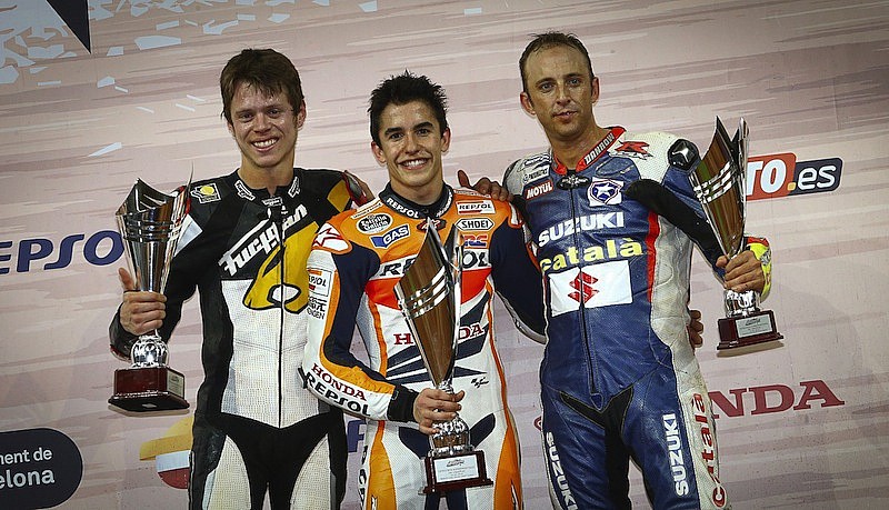 Márquez, Rabat y Noyes, los tres primeros clasificados en el Superprestigio.