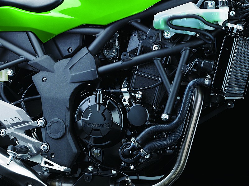 Chasis multitubular de acero y mecánica monocilíndrica de 28 CV para la Kawasaki Ninja 250SL