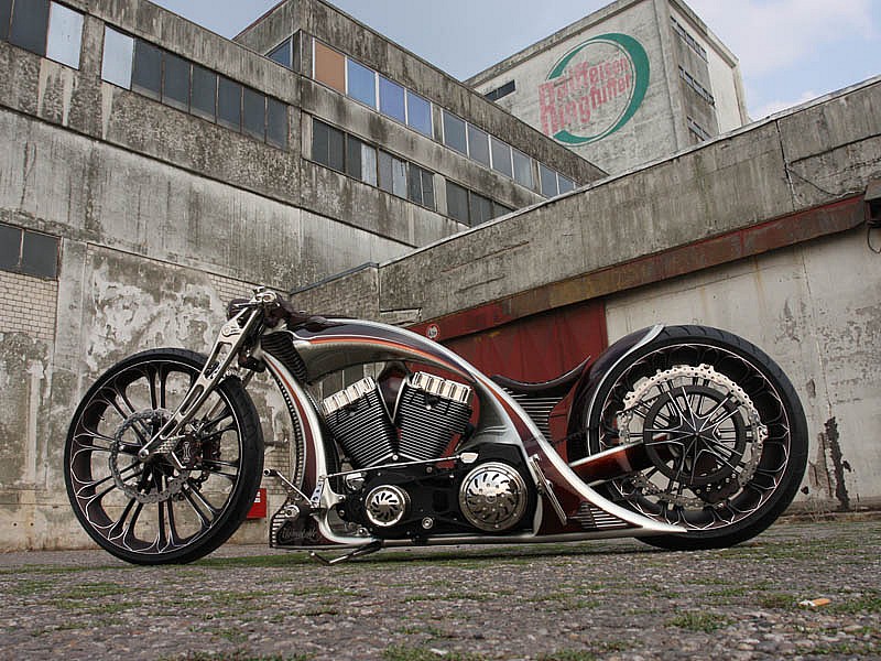La Harley Unbreakable es obra de los alemanes de Thunderbike