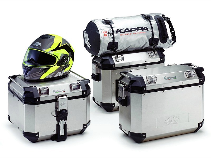 Pack maletas de aluminio K-Venture.