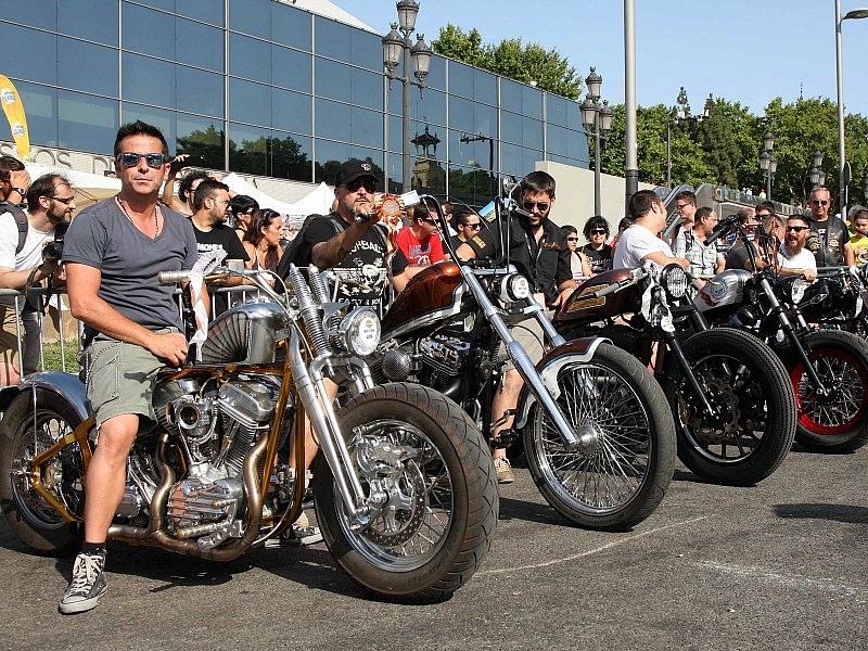 Motos ganadoras del Custom Bike Show 2015.
