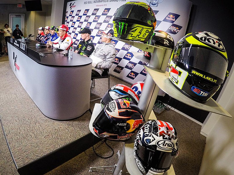 Rueda de prensa MotoGP Indianápolis 2015