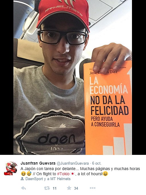 Twitter de Juanfran Guevara.