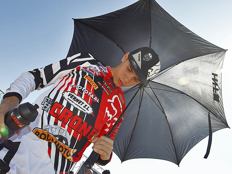 Rubén Fernández en el Mundial MX Júnior.