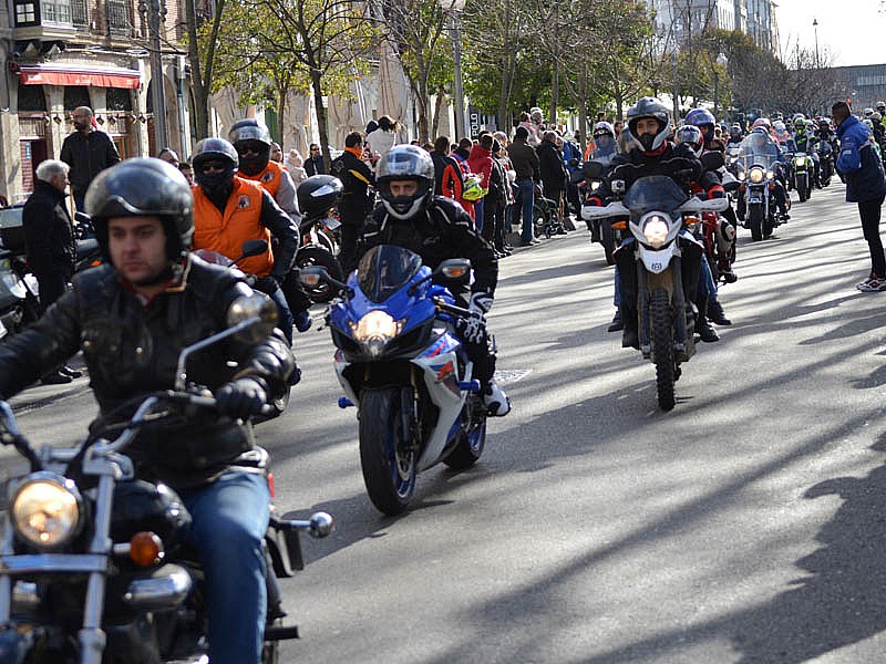 Las motos volvieron a desfilar en Valladolid dos años después