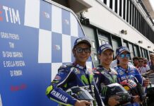 Rossi, Lorenzo y Viñales en primera fila