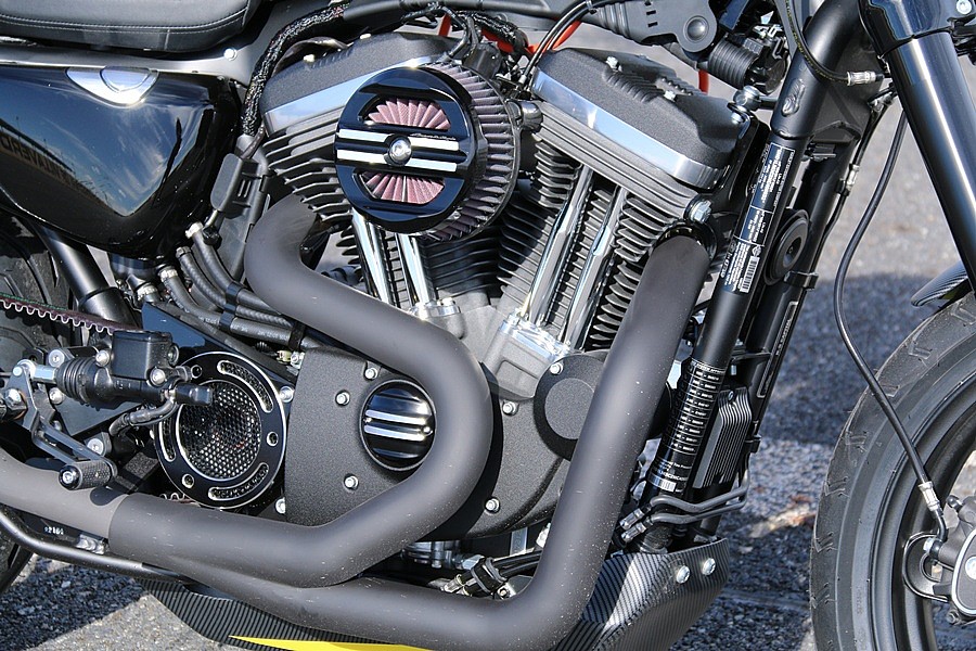 El motor de la Harley-Davidson Capital 1200 Cup es casi idéntico al de la Roadster de serie