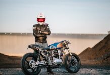 Kawasaki W650 por Schlachtwerk - conjunto