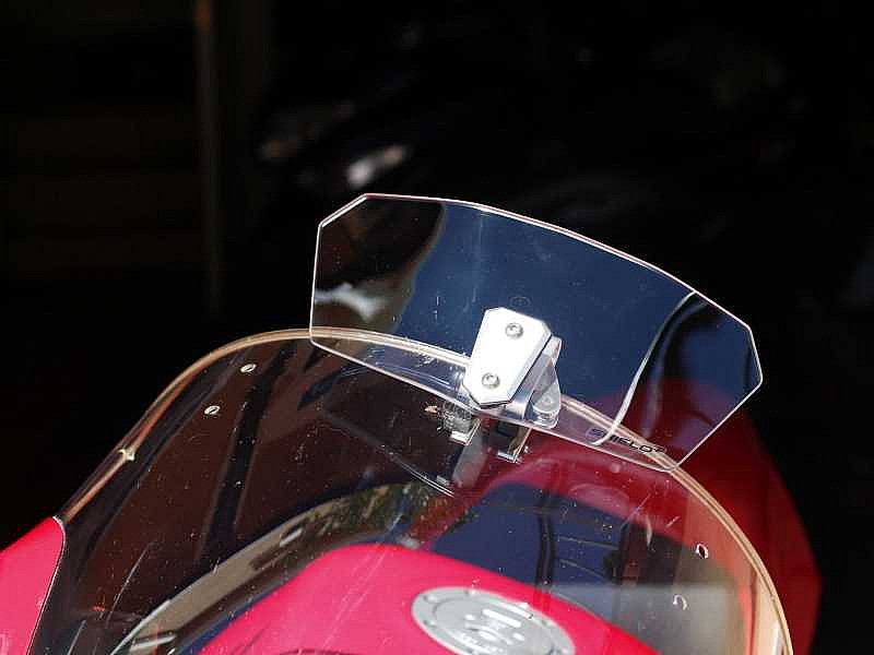 Deflector de cúpula para moto - Retos en Moto - mayor aerodinámica