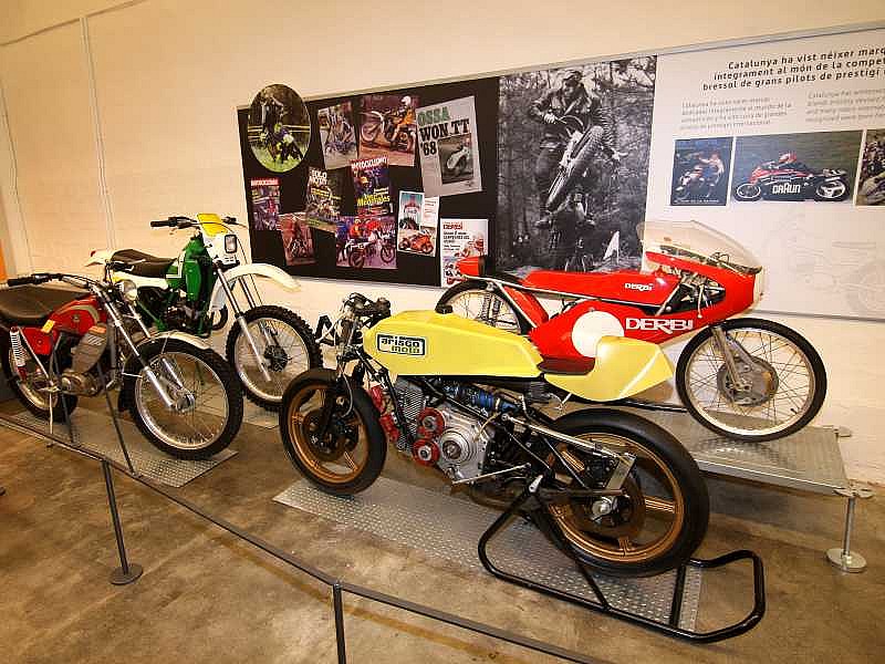 Motos españolas en el Museu 