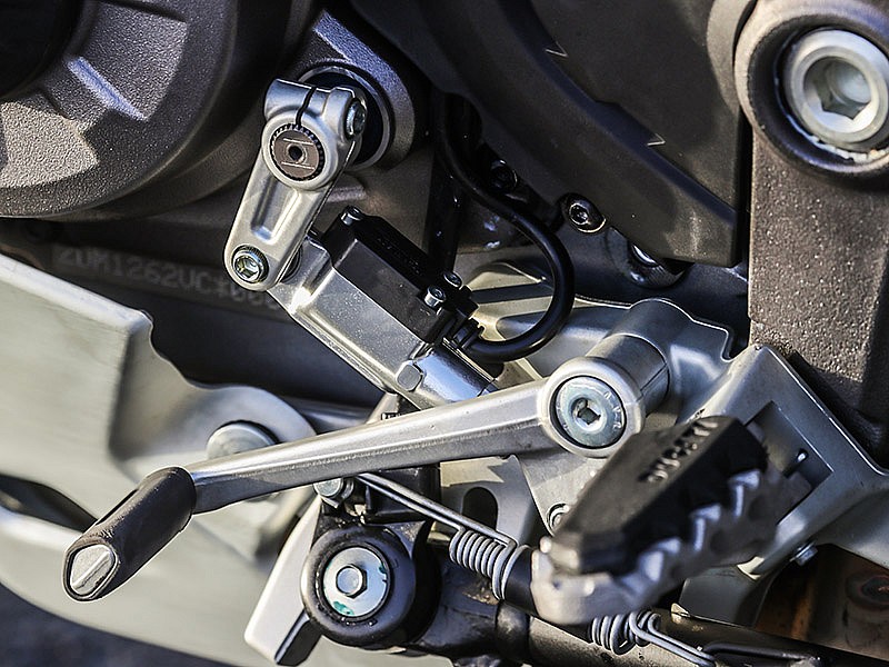 Cambio semiautomático up & down de serie en la Ducati Multistrada 1260 S 2018