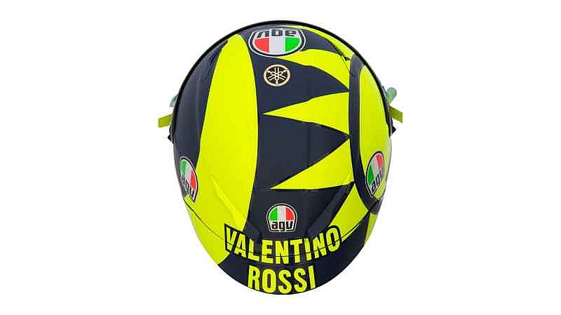 Nuevo casco de Valentino Rossi para MotoGP