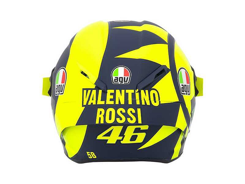 Nuevo casco de Valentino Rossi para MotoGP