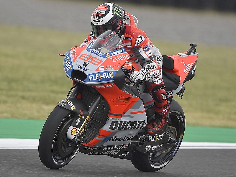Lorenzo sigue trabajando para vencer con la Ducati