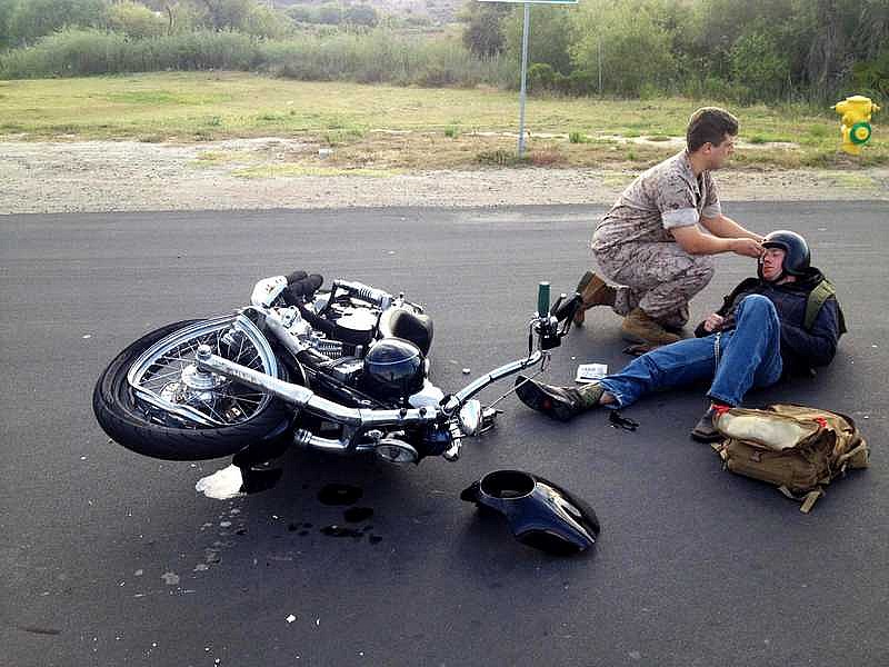 Accidentes de moto: las lesiones más habituales