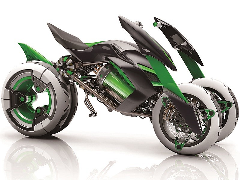 Kawasaki Concept J lateral
