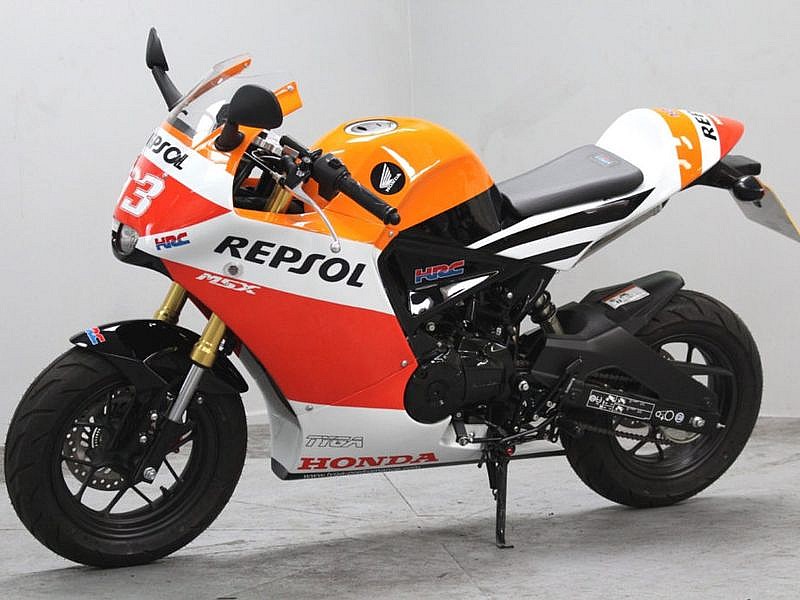 Honda MSX 125 personalizada como la de Marc Márquez en MotoGP