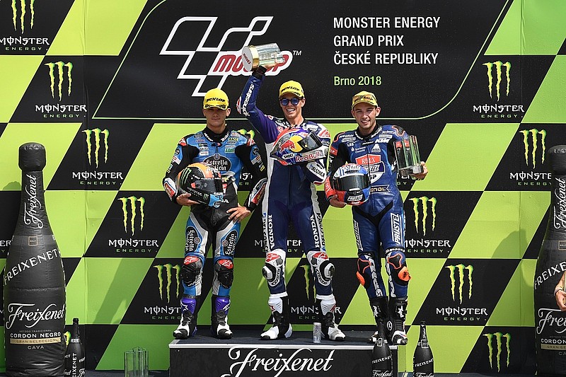 GP República Checa: podio Moto3