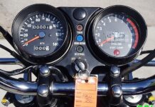 Kawasaki H2C 750 de 1975 - cuadro