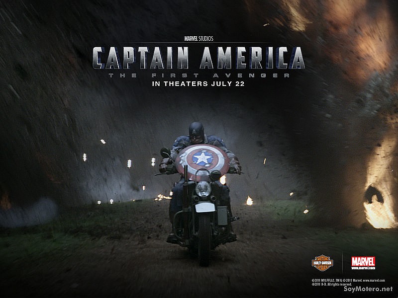 El Capitán América lucha en la Segunda Guerra Mundial