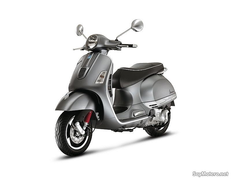 Nueva Vespa GTS SuperSport 2010 - vista tres cuartos derecha