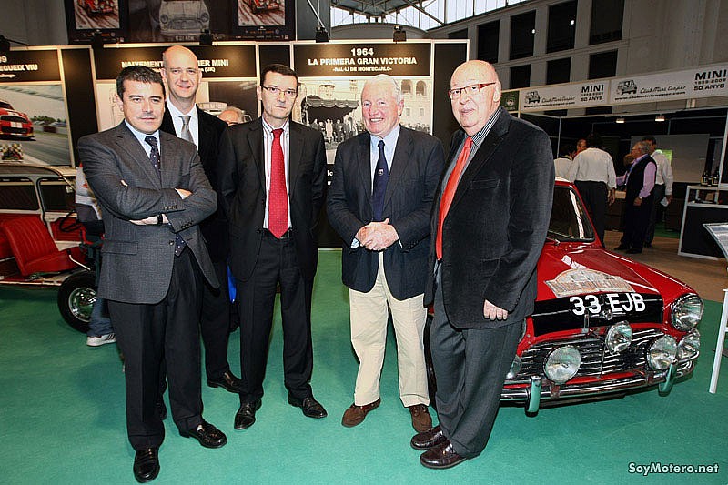 Auto Retro Barcelona 2009: Paddy Hopkirk y el Mini ganador en Monte-Carlo 1964