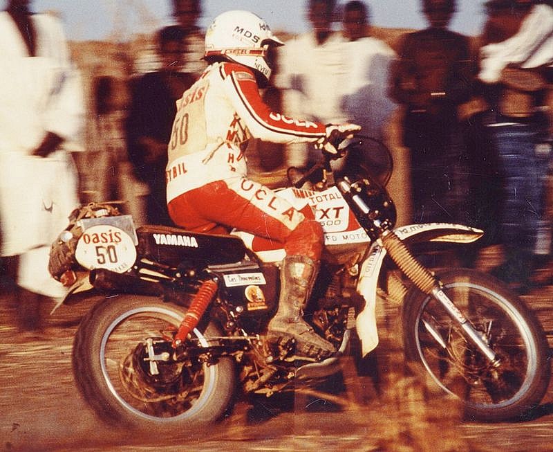 Cyril Neveu dominó el Dakar a principios de los '80