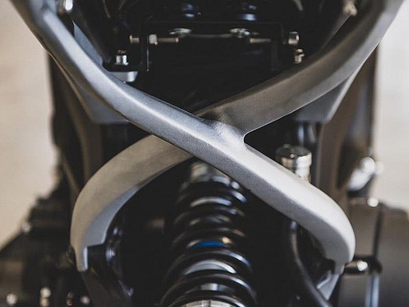 Yamaha XSR900 'Alter' by Dab Motors - detalle subchasis