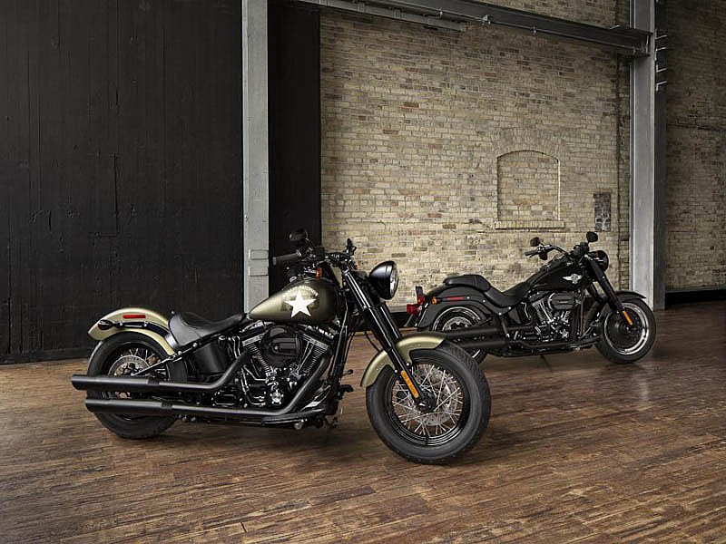 Harley-Davidson Softail Slim S y Fat Boy S 2016