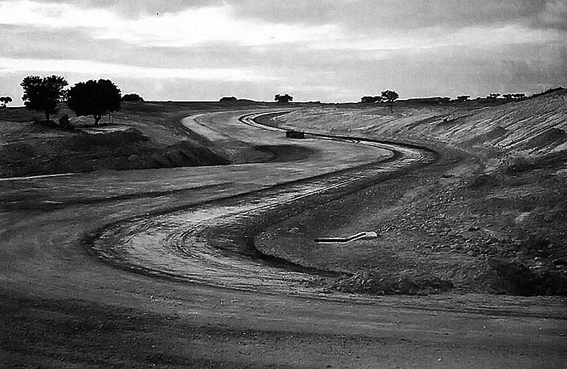El circuito de El Jarama en construcción (1966)
