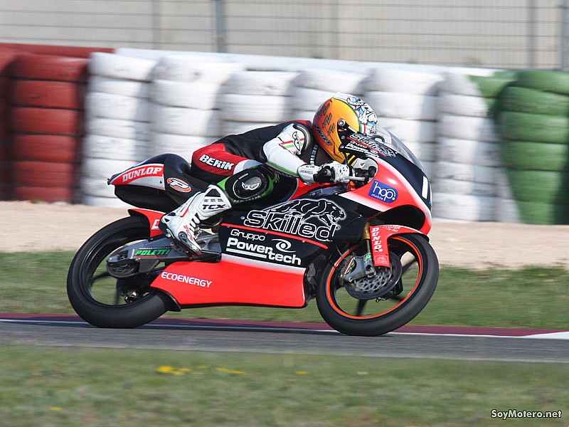 Peter Sebestyen, pole en 125 GP, CMV Circuito de Albacete