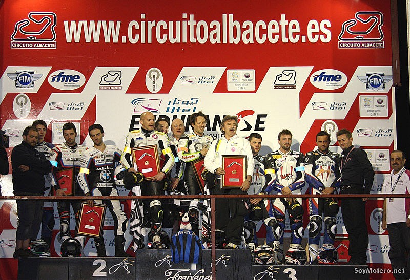 8 horas nocturnas Albacete 2010 - podio Supestock