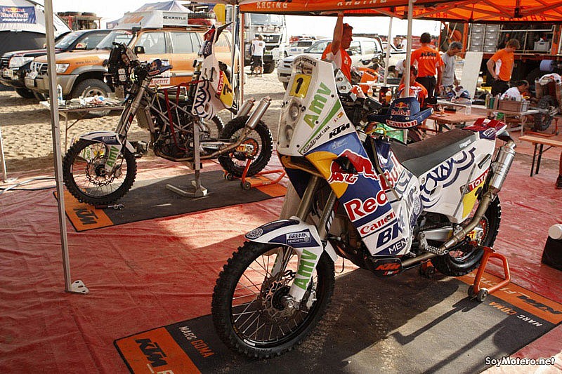 Dakar 2010 - KTM 690 rally de Coma y Despres