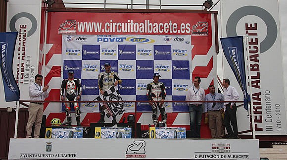 podio 1.000cc Michelin Power Cup 2009 - Circuito de Albacete