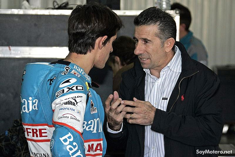 Julito Simón conversa con Jorge Martínez Aspar 