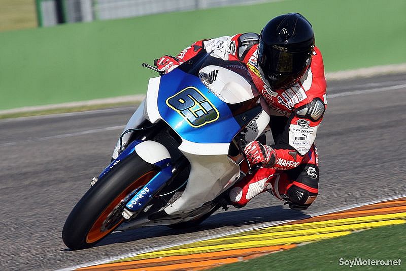 Mike di Meglio prueba la Moto2 del Honda BQR