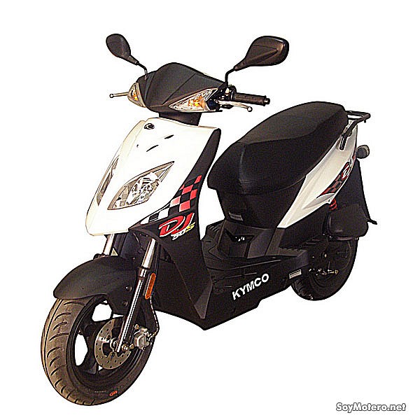 Nuevo Kymco DJ50S 2011 - color Blanco